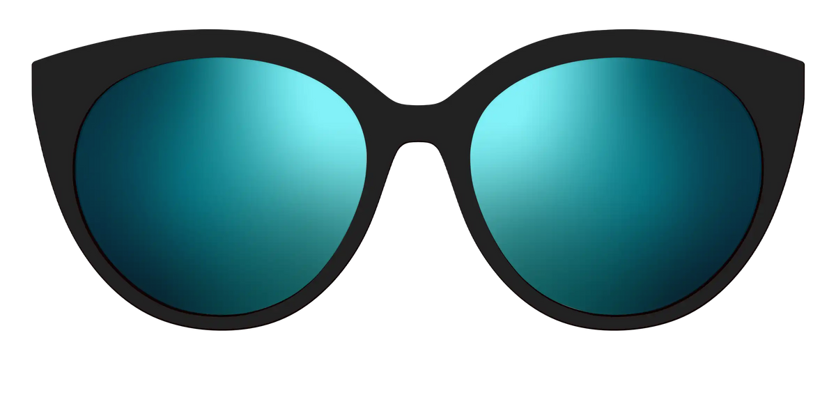 The Polarized Blue Reflective Sun Top