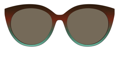 The Polarized Mahogany to Juniper Woodgrain Sun Top