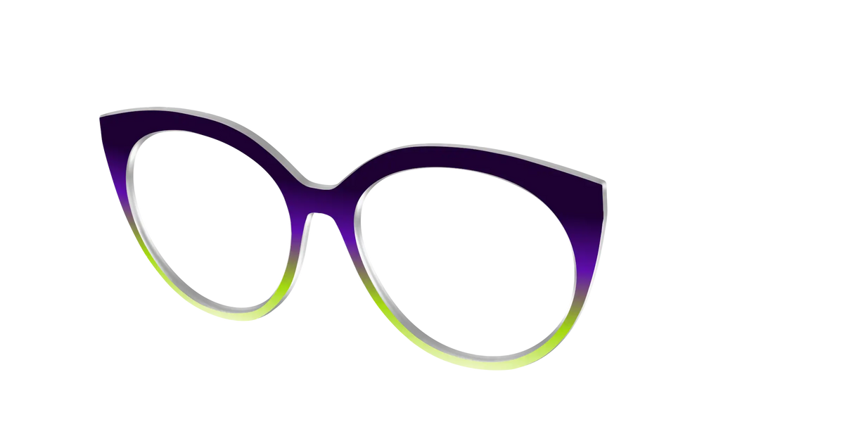 The Midnight to Electric Lime Gradient