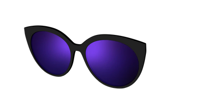 The Polarized Purple Reflective Sun Top