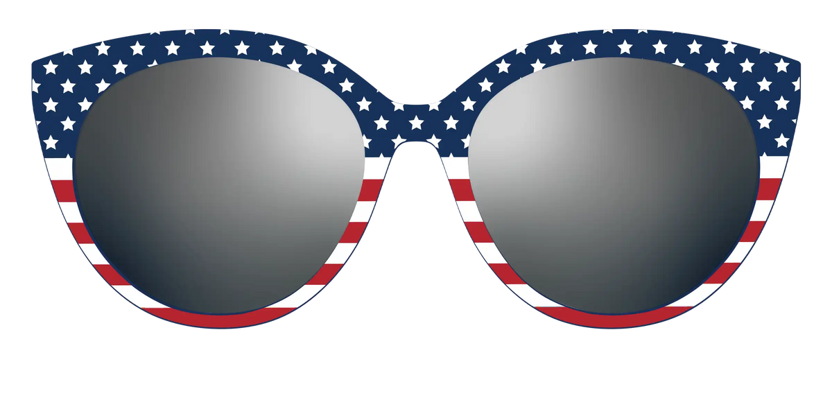 The Polarized Stars & Stripes Sun Top