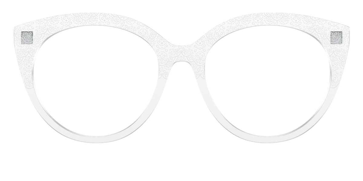 The White Eyelet Crystal